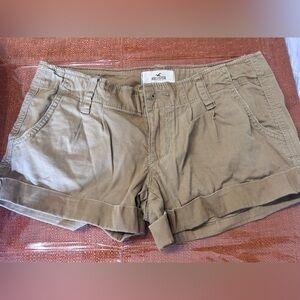Hollister Men's Cargo Shorts - Tan